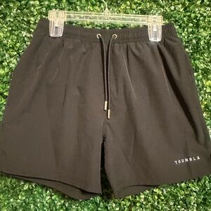 YoungLA Charcoal Athletic Shorts or Swim shorts